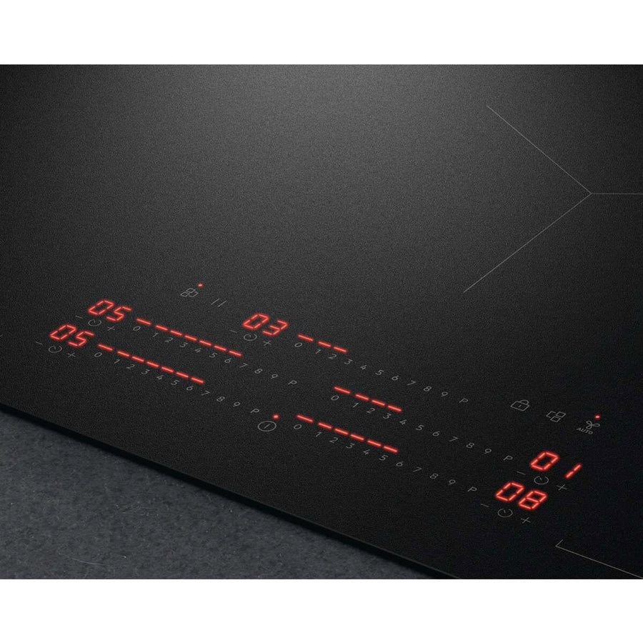 Factory second AEG 80cm SaphirMatt® 5 Zone Induction Cooktop – Matte Black  Model: NIK85M00AZ - Second Hand Appliances Geebung