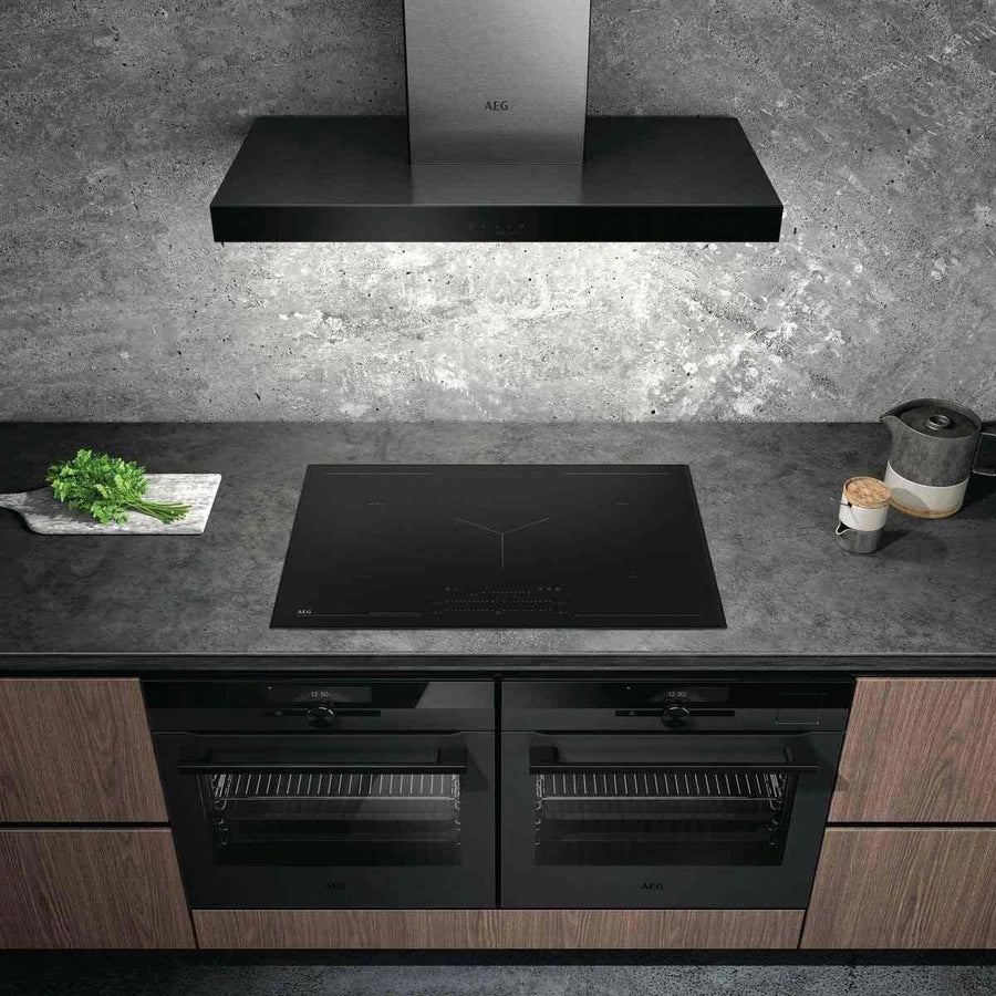 Factory second AEG 80cm SaphirMatt® 5 Zone Induction Cooktop – Matte Black  Model: NIK85M00AZ - Second Hand Appliances Geebung