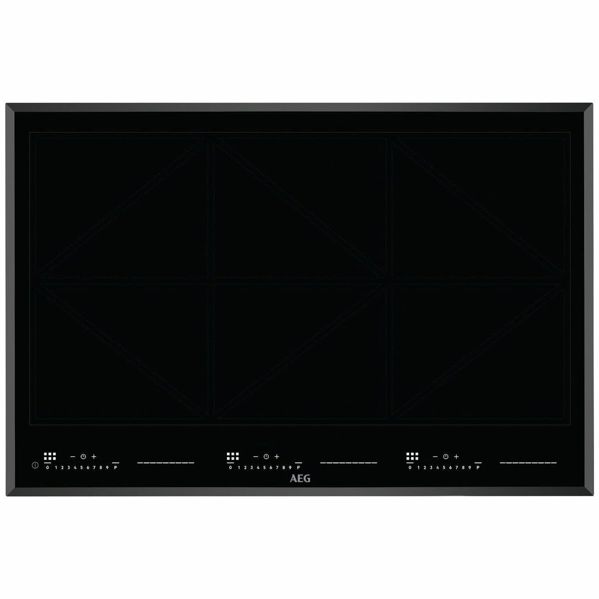 Factory second AEG 80cm TotalFlex Induction Cooktop  Model: IKK86681FB - Second Hand Appliances Geebung