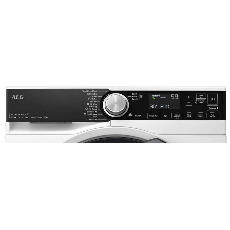 Factory second AEG 8kg 8000 Series Front Load Washing Machine LF8584M80 - Second Hand Appliances Geebung