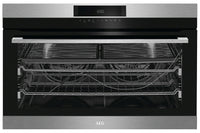 Thumbnail for Factory second AEG 90cm SenseCook Pyroluxe™ Multifunction Oven with Food Sensor (Stainless Steel)(NAT) - Second Hand Appliances Geebung