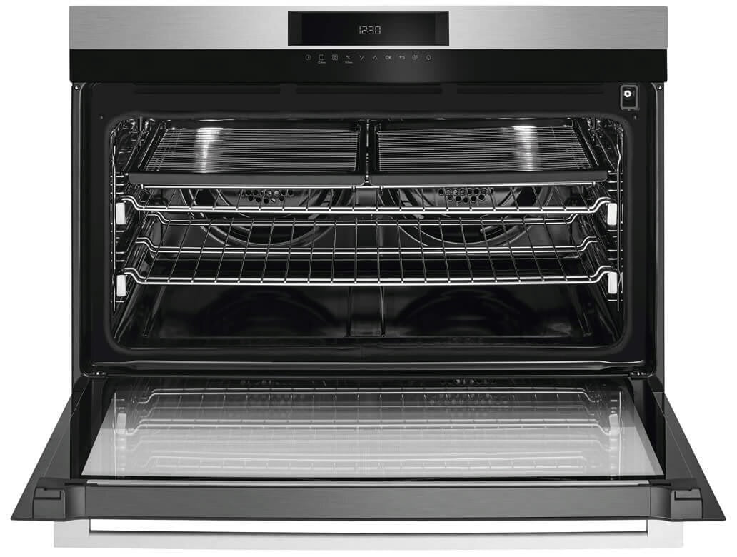 Factory second AEG 90cm SenseCook Pyroluxe™ Multifunction Oven with Food Sensor (Stainless Steel)(NAT) - Second Hand Appliances Geebung