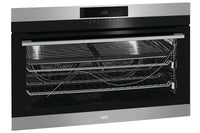Thumbnail for Factory second AEG 90cm SenseCook Pyroluxe™ Multifunction Oven with Food Sensor (Stainless Steel)(NAT) - Second Hand Appliances Geebung