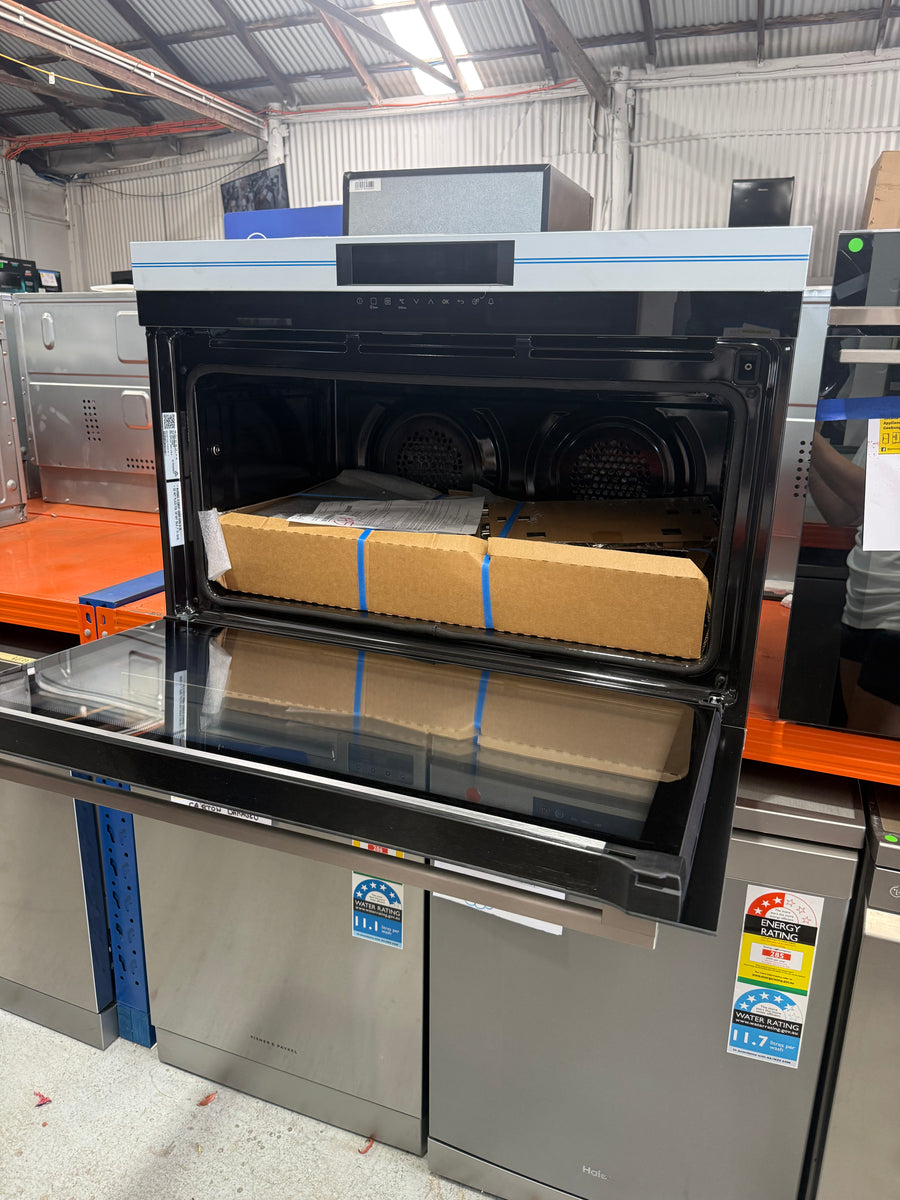 Factory second AEG 90cm SenseCook Pyroluxe™ Multifunction Oven with Food Sensor (Stainless Steel)(NAT) - Second Hand Appliances Geebung