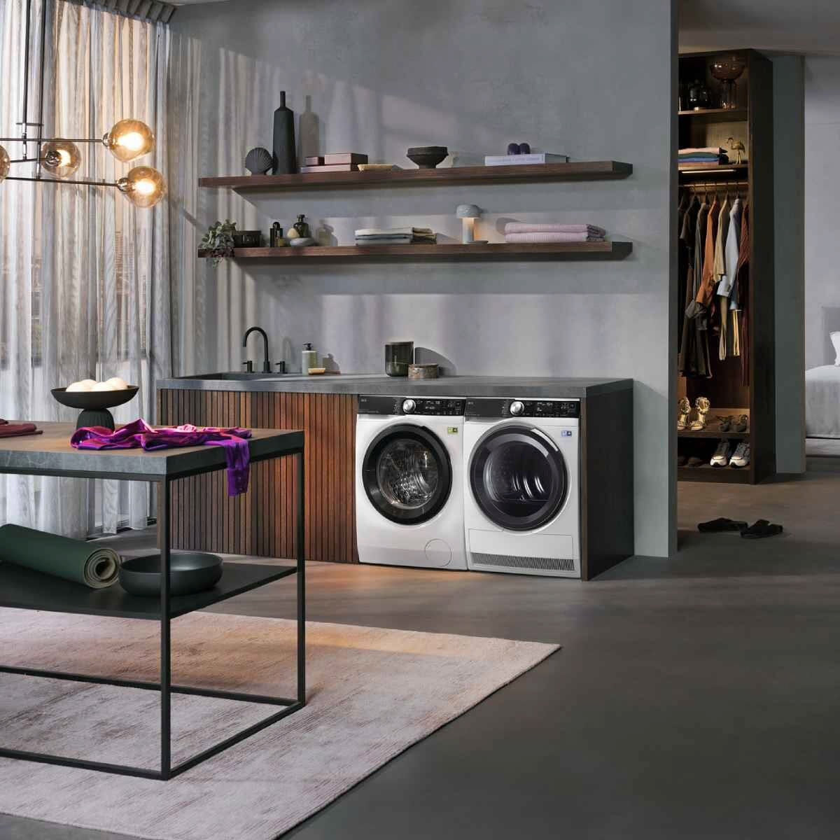 Factory second AEG 9kg 8000 Series Front Load Washing Machine Model: LF8594O8O(NAT) - Second Hand Appliances Geebung