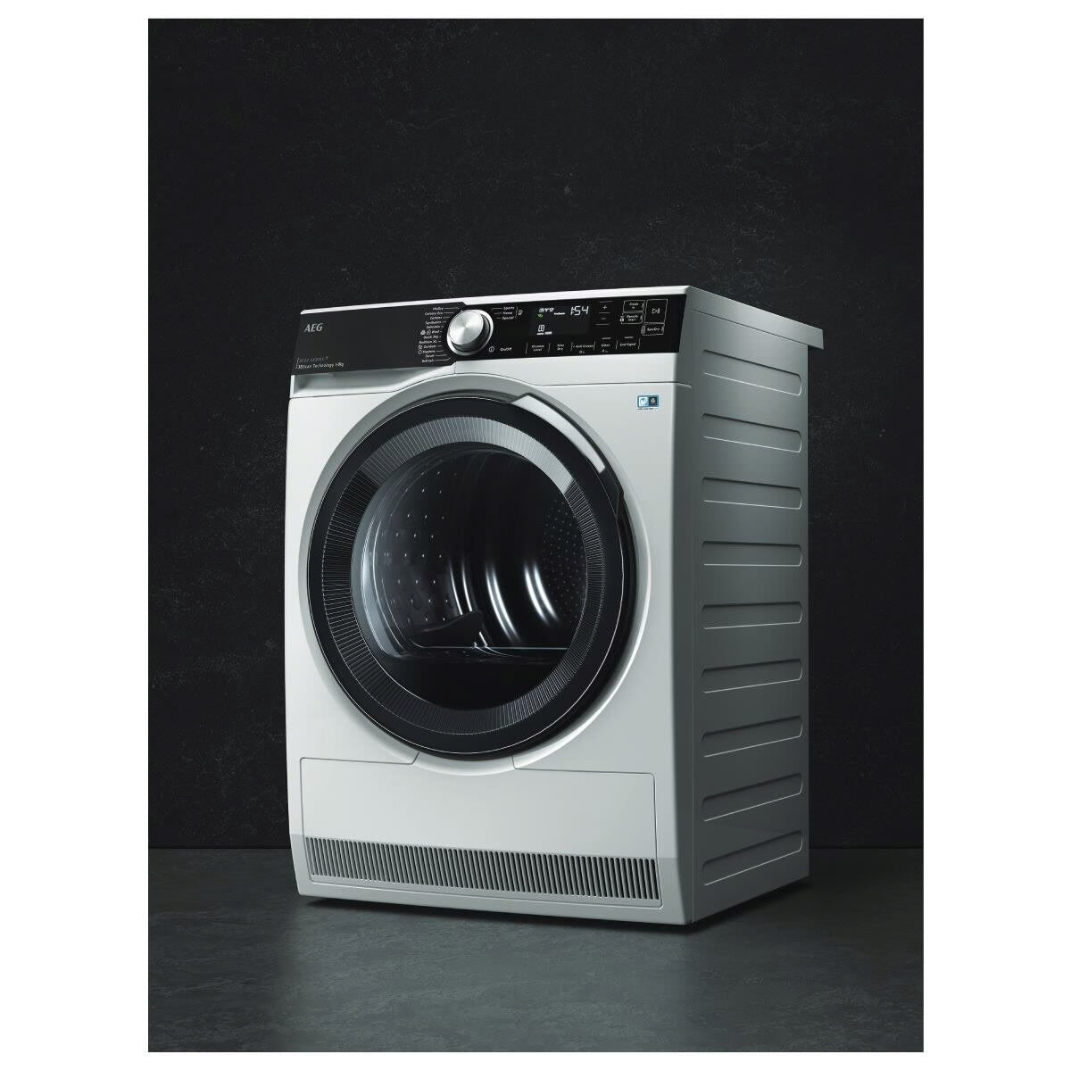Factory second AEG 9kg 8000 Series Heat Pump Dryer with 3DScan Model: T859M6OBC - Second Hand Appliances Geebung