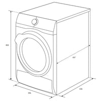 Thumbnail for Factory second AEG 9kg 9000X AbsoluteCare Pro Heat Pump Dryer – T959V6PDC - Second Hand Appliances Geebung