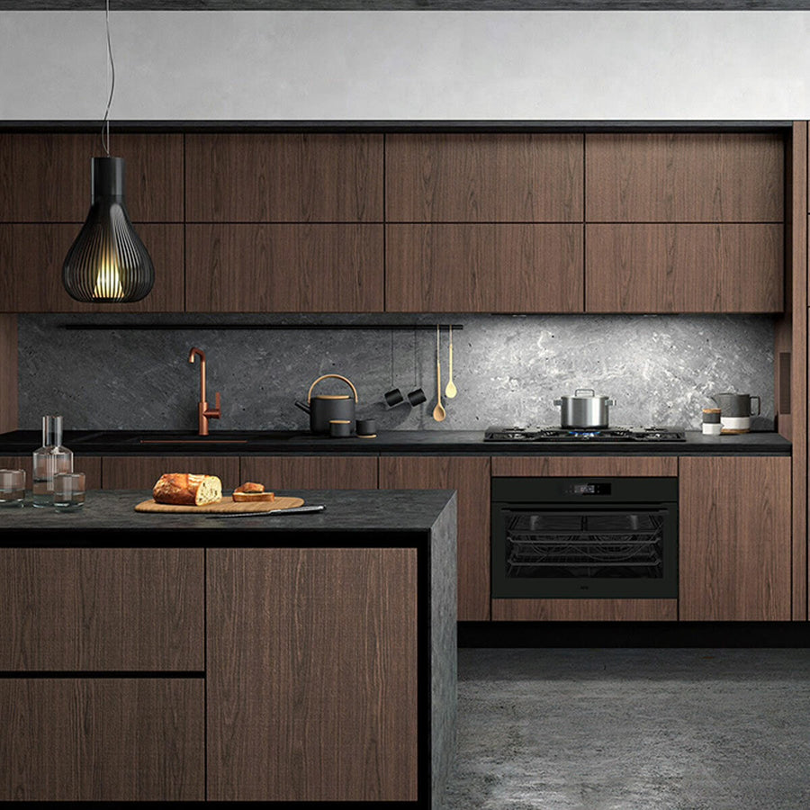 Factory second AEG BPK75891PT 90cm SenseCook Pyroluxe Multifunction Oven - Matte Black - Second Hand Appliances Geebung