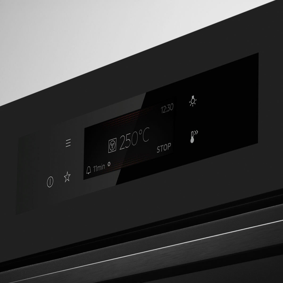 Factory second AEG BPK75891PT 90cm SenseCook Pyroluxe Multifunction Oven - Matte Black - Second Hand Appliances Geebung
