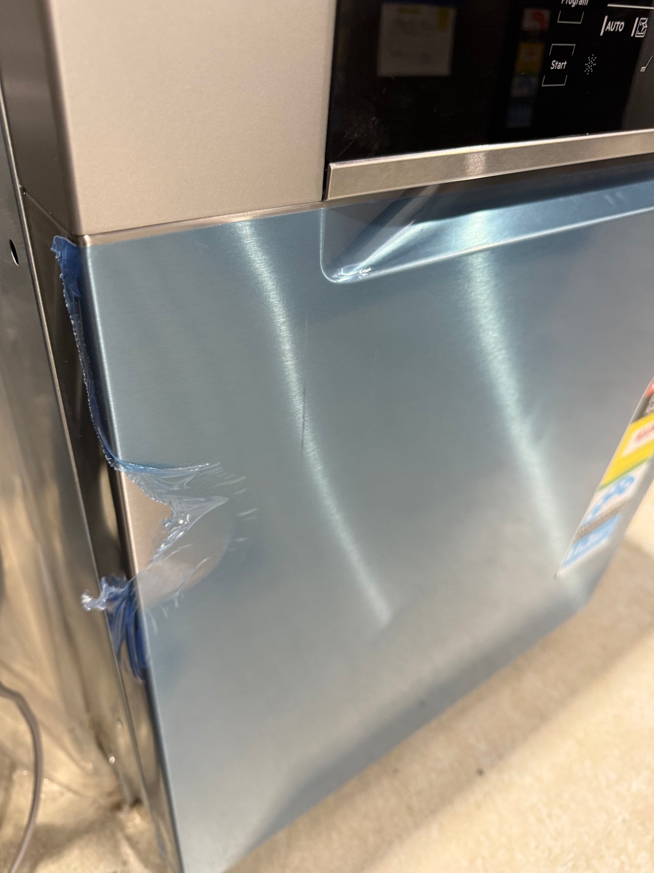 Factory second AEG FFE93800PM 60cm built-under stainless steel dishwasher - Second Hand Appliances Geebung