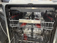 Thumbnail for Factory second AEG FFE93800PM 60cm built-under stainless steel dishwasher - Second Hand Appliances Geebung