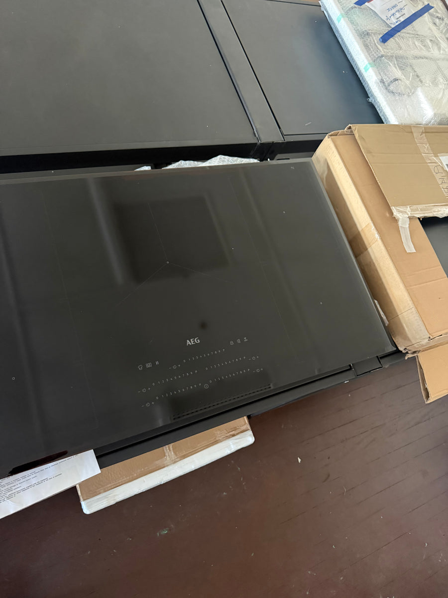 Factory second AEG IKE95771FB 90cm 5 Zone Induction Cooktop with ProCook - Second Hand Appliances Geebung