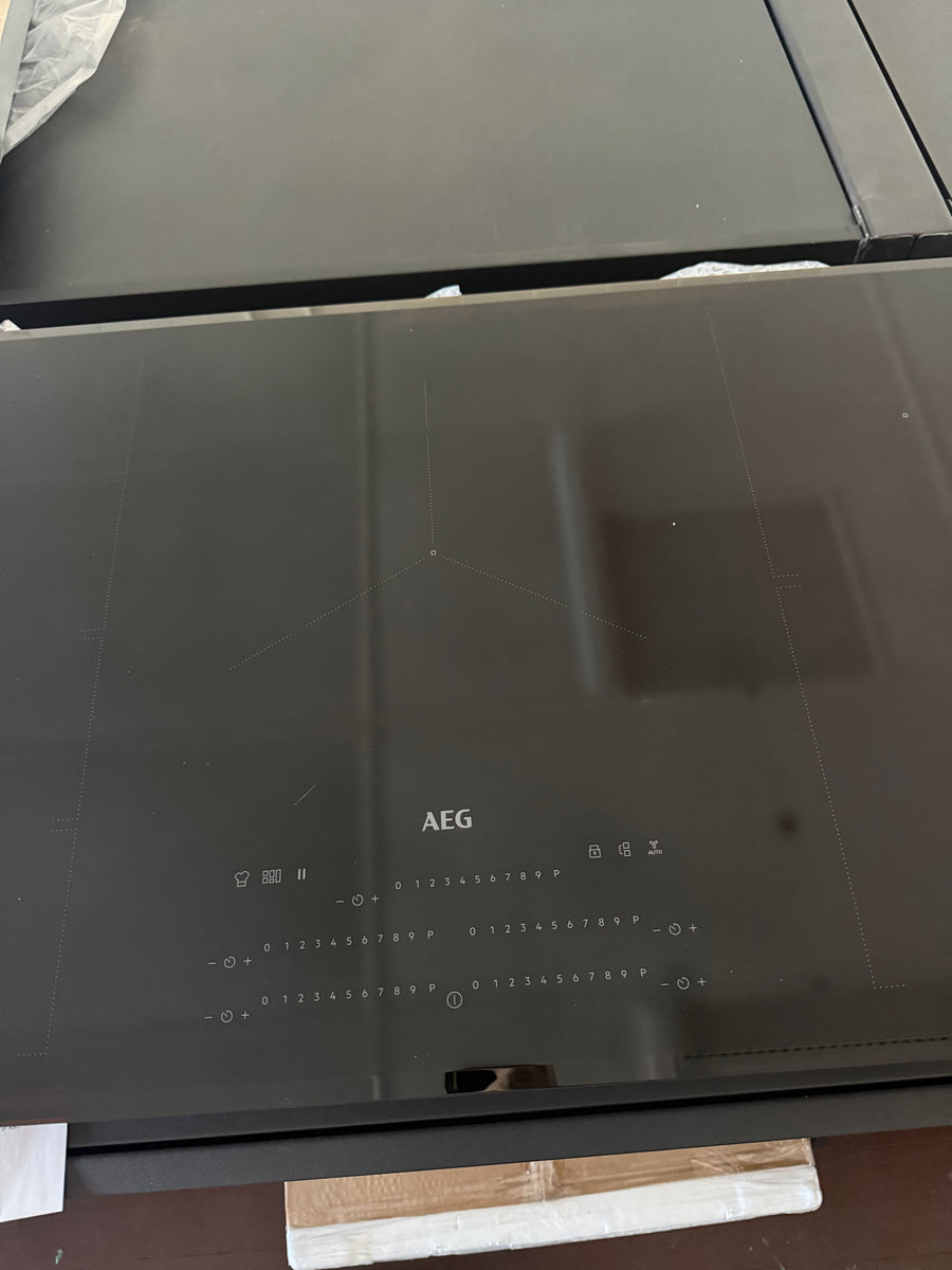 Factory second AEG IKE95771FB 90cm 5 Zone Induction Cooktop with ProCook - Second Hand Appliances Geebung