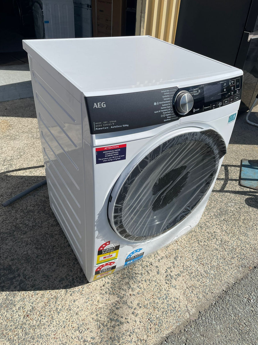 Factory second AEG LWA8516O5A 10kg / 6kg 8000 Series Washer Dryer Combo - Second Hand Appliances Geebung