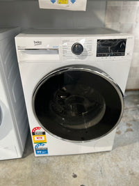 Thumbnail for Second hand Beko 9kg Front Load Washing Machine with Autodose and Steam Model: BFLB902ADW - Second Hand Appliances Geebung