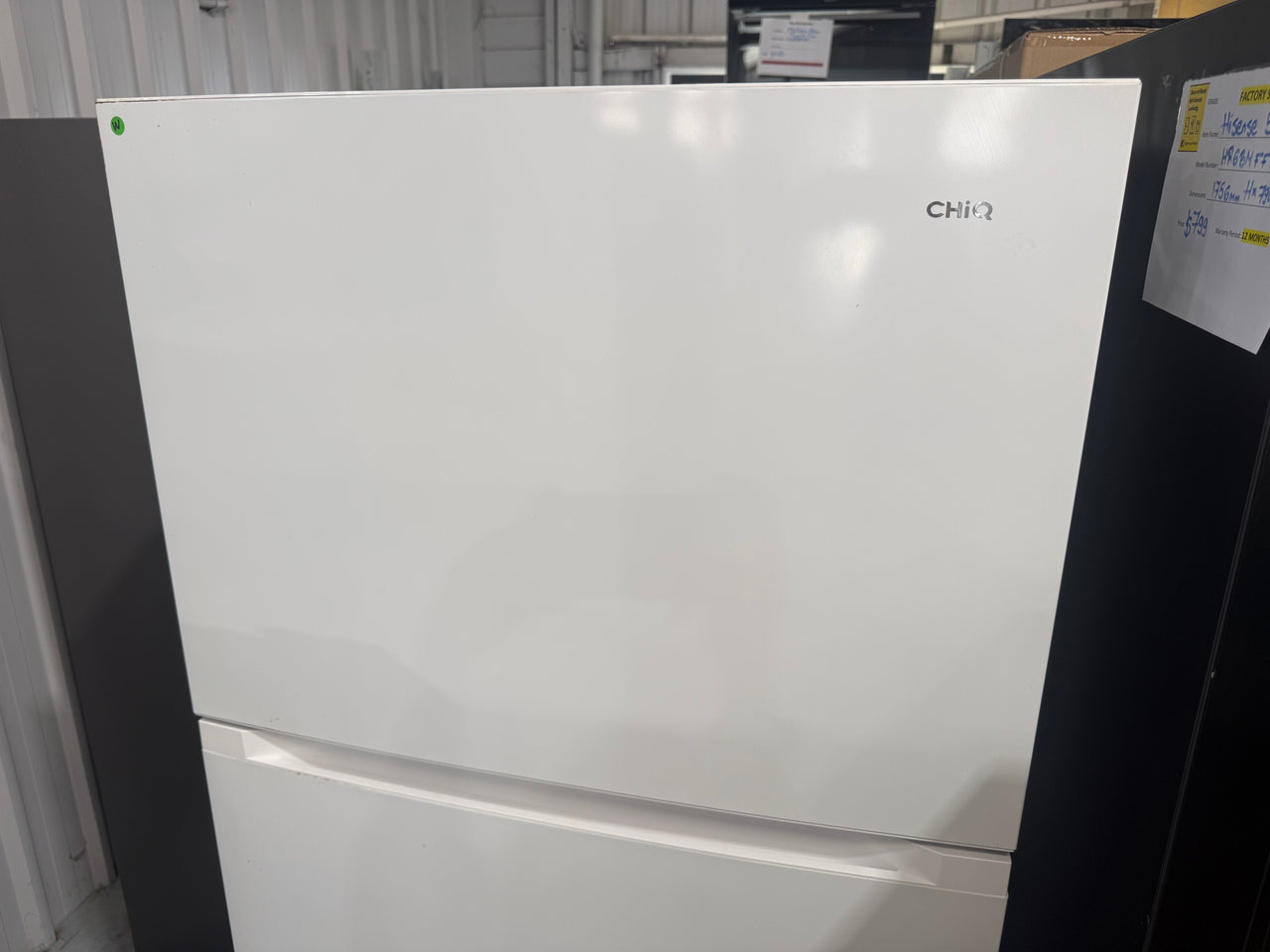 Factory second CHiQ 550L Top Mount Refrigerator – White CTM550W - Second Hand Appliances Geebung