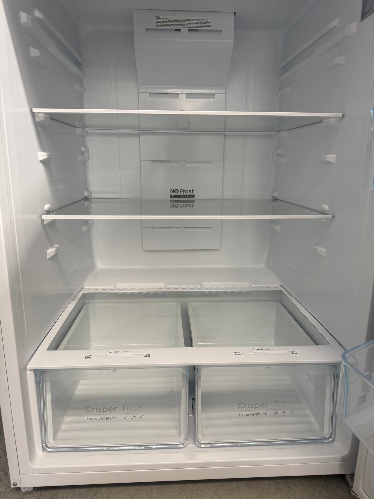 Factory second CHiQ 550L Top Mount Refrigerator – White CTM550W - Second Hand Appliances Geebung