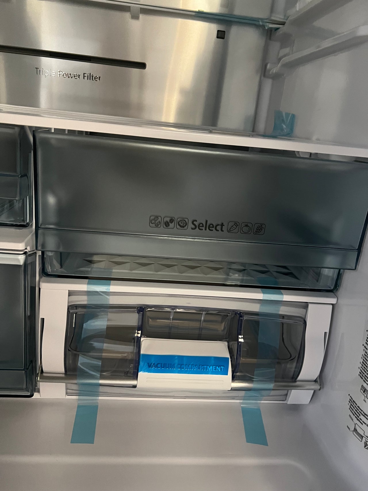 Factory second/Carton damaged HITACHI 638L FRENCH DOOR INVERTER FRIDGE - MAUVE GREY R-WB640VT0GMG - Second Hand Appliances Geebung