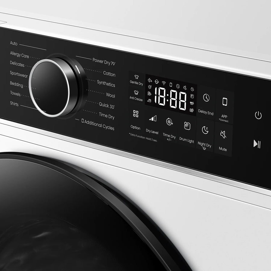 Factory second/Carton damaged Haier HDF5I90H Series 5i 9kg Heat Pump Dryer - Second Hand Appliances Geebung