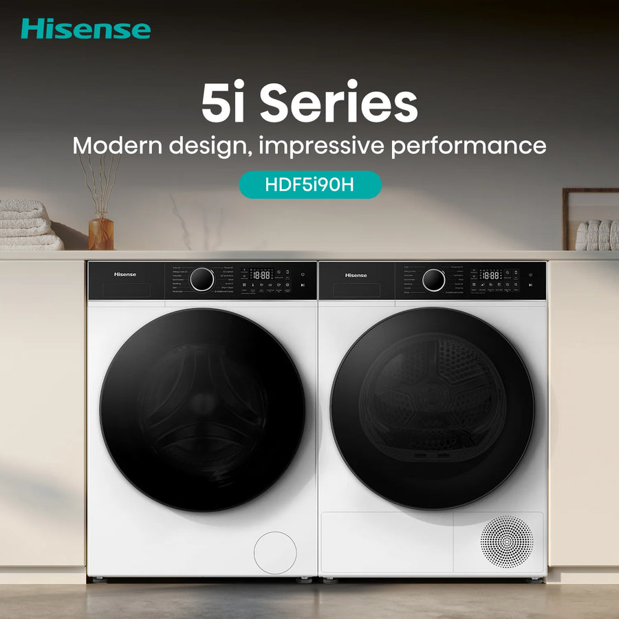Factory second/Carton damaged Haier HDF5I90H Series 5i 9kg Heat Pump Dryer - Second Hand Appliances Geebung