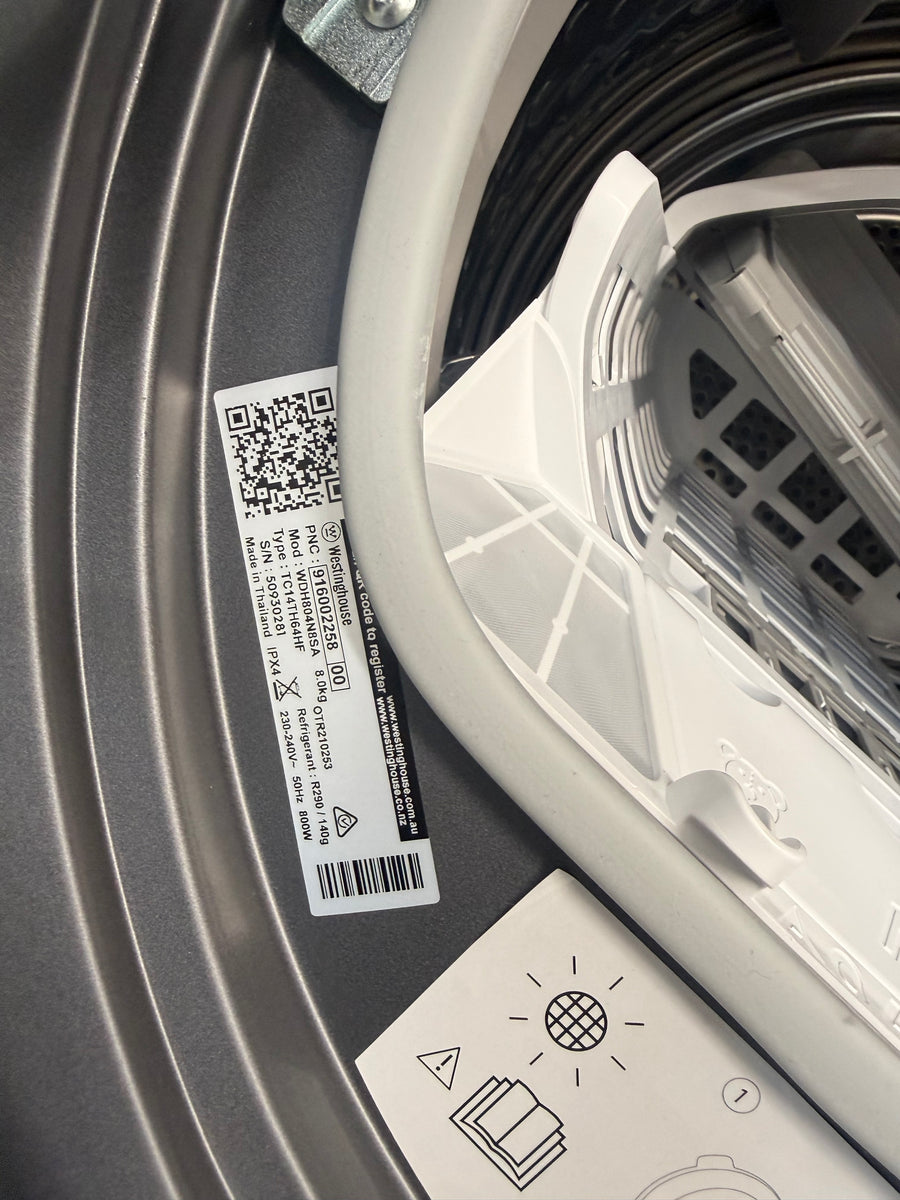 Factory second/Carton damaged Haier HDF5I90H Series 5i 9kg Heat Pump Dryer - Second Hand Appliances Geebung