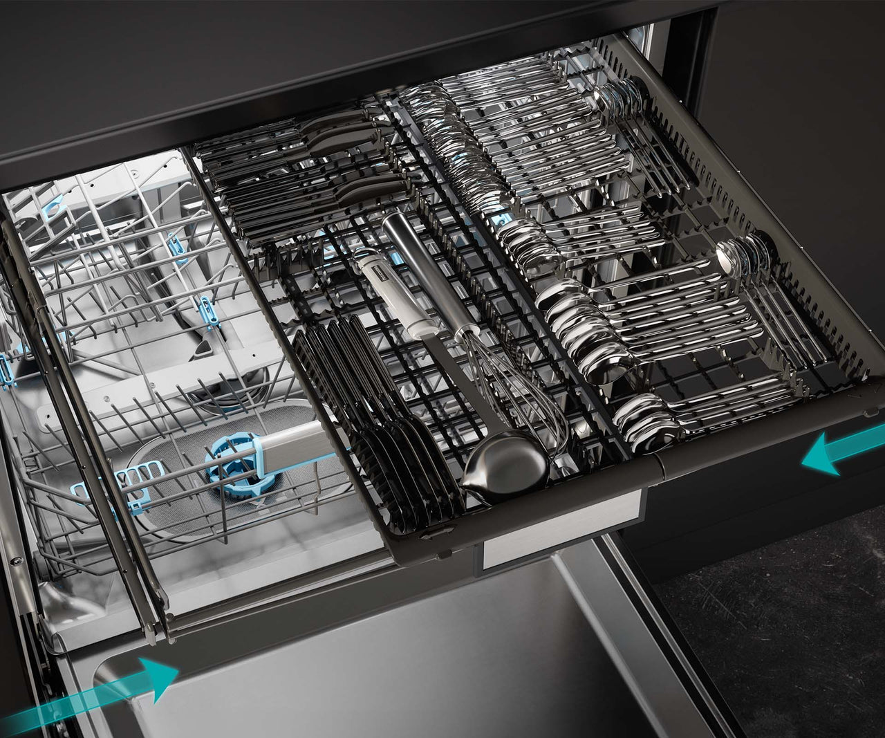 Factory second/Carton damaged Hisense 16 Place Setting Freestanding Dishwasher – HSAP16FB - Second Hand Appliances Geebung