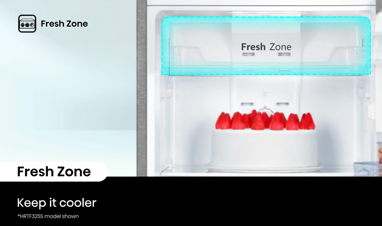 Factory second/Carton damaged Hisense 326 L Top-Mount Refrigerator – HRTF325 (White) - Second Hand Appliances Geebung