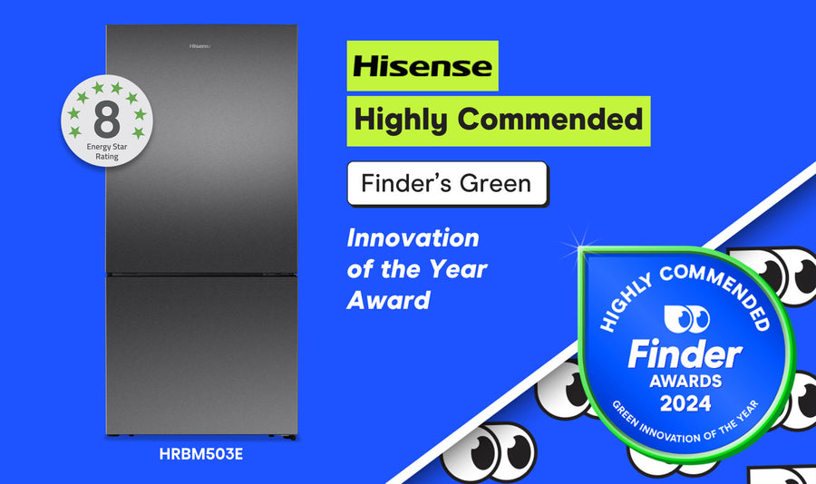 Factory second/Carton damaged Hisense 503L Bottom Mount Fridge – Dark Stainless Steel Model: HRBM503E - Second Hand Appliances Geebung