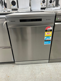 Thumbnail for Hisense 60cm Freestanding Stainless Steel Dishwasher Model: HSCM15FS