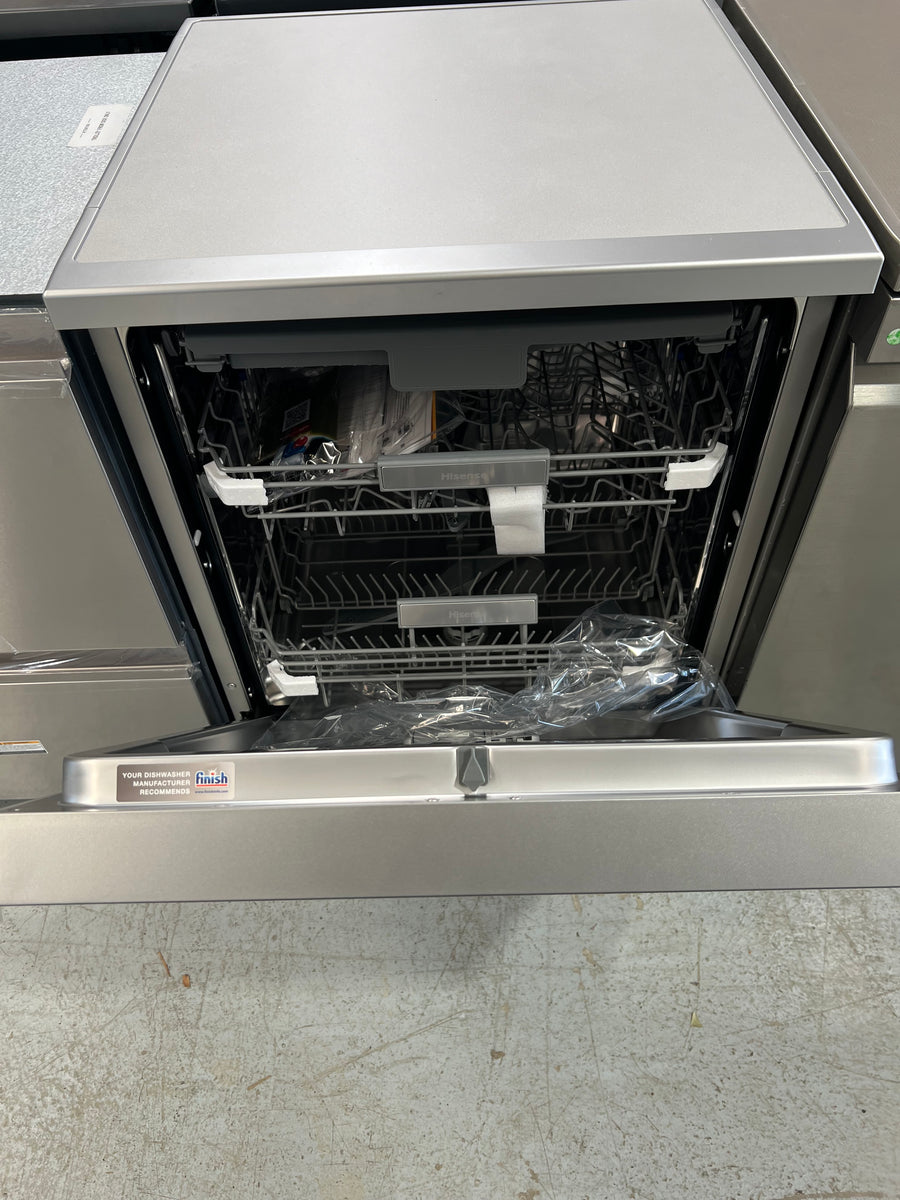 Hisense 60cm Freestanding Stainless Steel Dishwasher Model: HSCM15FS Inside 