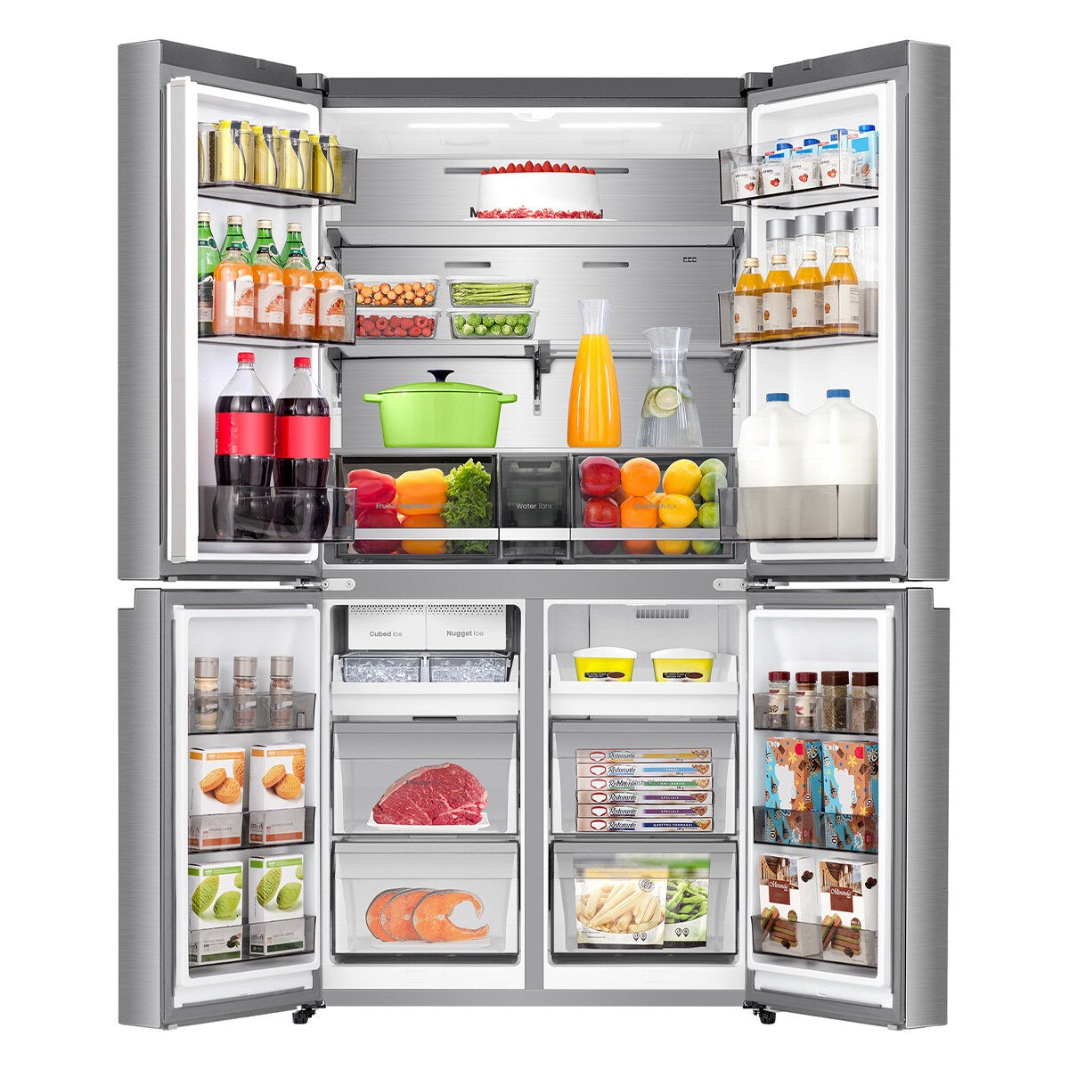 Buy Factory second/Carton damaged Hisense 640 L PureFlex French Door Fridge – Stainless Steel (HRCD640TSW) |  | [product_variant] | Second Hand Appliances Geebung Brisbane