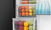 Thumbnail for Factory second/Carton damaged Hisense 652L PureFlat Side-by-Side Refrigerator – Black Steel HRSBS652B - Second Hand Appliances Geebung