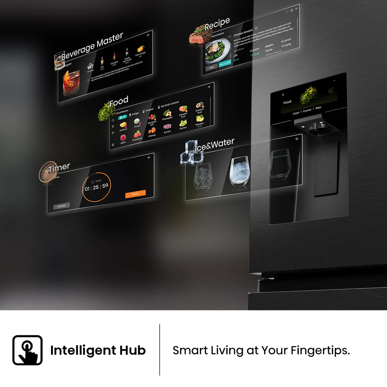 Factory second/Carton damaged Hisense HRCD615TBWV 615L PureView French Door Fridge - Second Hand Appliances Geebung