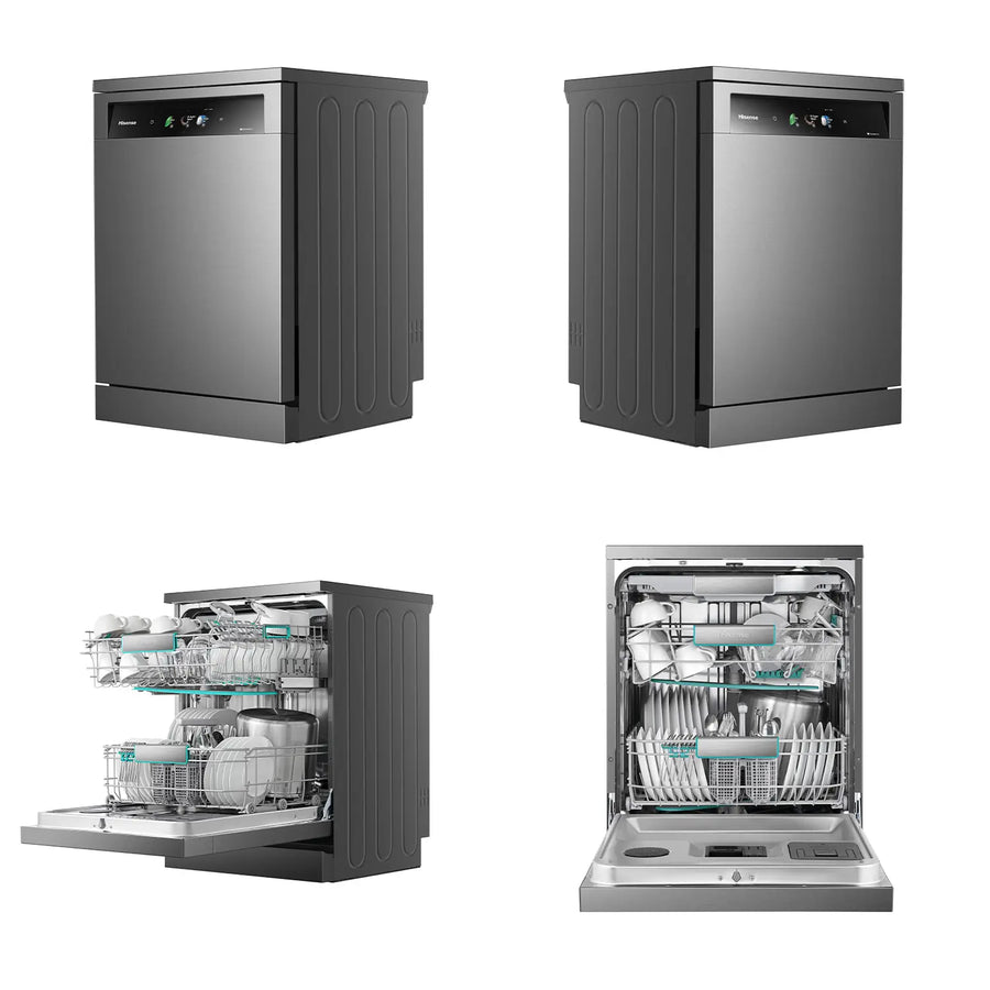 Factory second/Carton damaged Hisense Series 9 Dishwasher – HS9B16FB - Second Hand Appliances Geebung
