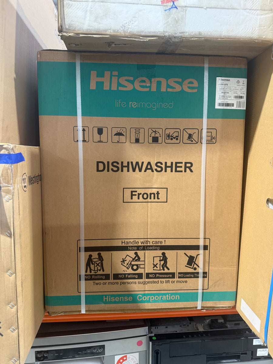Factory second/Carton damaged Hisense Series 9 Dishwasher – HS9B16FB - Second Hand Appliances Geebung