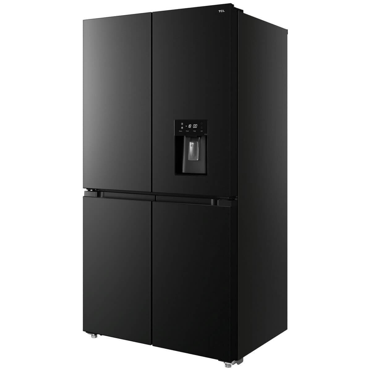 Factory second/Carton damaged TCL 590L Quad Door Fridge with Non-Plumbed Water Dispenser – TRF590QHB - Second Hand Appliances Geebung