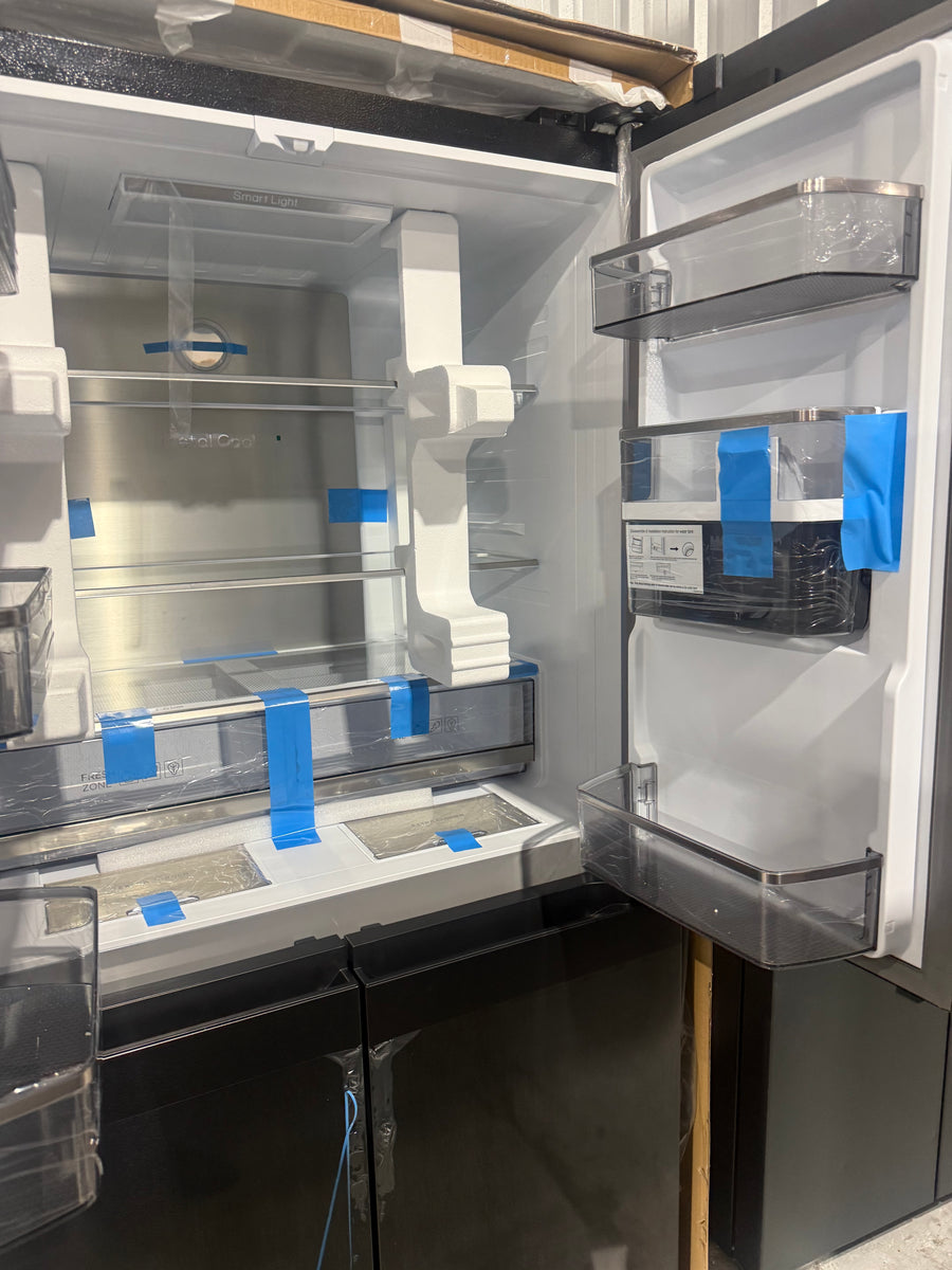 Factory second/Carton damaged TCL 590L Quad Door Fridge with Non-Plumbed Water Dispenser – TRF590QHB - Second Hand Appliances Geebung