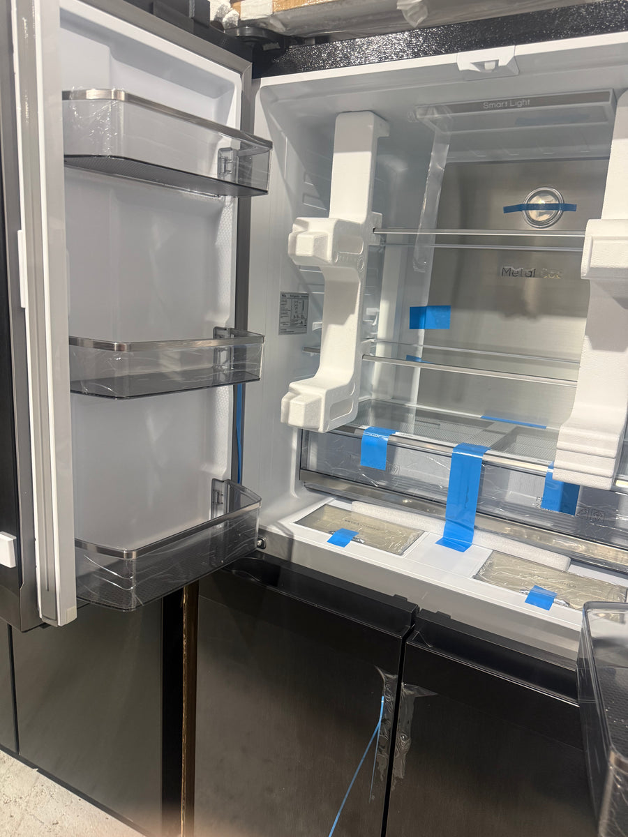 Factory second/Carton damaged TCL 590L Quad Door Fridge with Non-Plumbed Water Dispenser – TRF590QHB - Second Hand Appliances Geebung