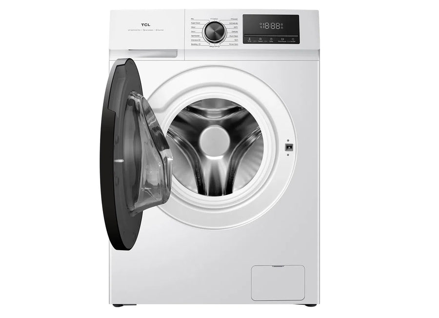 Factory second/Carton damaged TCL WF10P11W – 10 kg Front Load Washing Machine (White) - Second Hand Appliances Geebung
