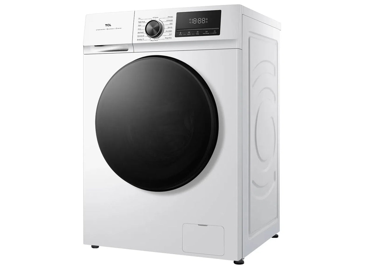 Factory second/Carton damaged TCL WF10P11W – 10 kg Front Load Washing Machine (White) - Second Hand Appliances Geebung
