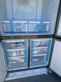 Thumbnail for Factory second/Carton damaged Westinghouse 564L French Quad Door Refrigerator – Matte Charcoal Black WQE5600BA - Second Hand Appliances Geebung