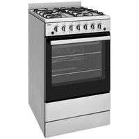 Thumbnail for Factory second Chef 54cm Conventional Gas Stainless Steel Freestanding Oven CFG504SCH(NAT) - Second Hand Appliances Geebung