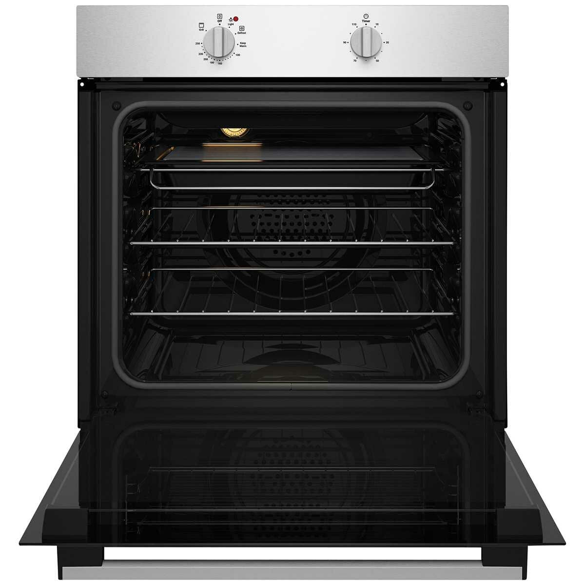 Factory second Chef 60cm Multi Function Fan Forced Electric Built-In Oven Model: CVE612SB - Second Hand Appliances Geebung