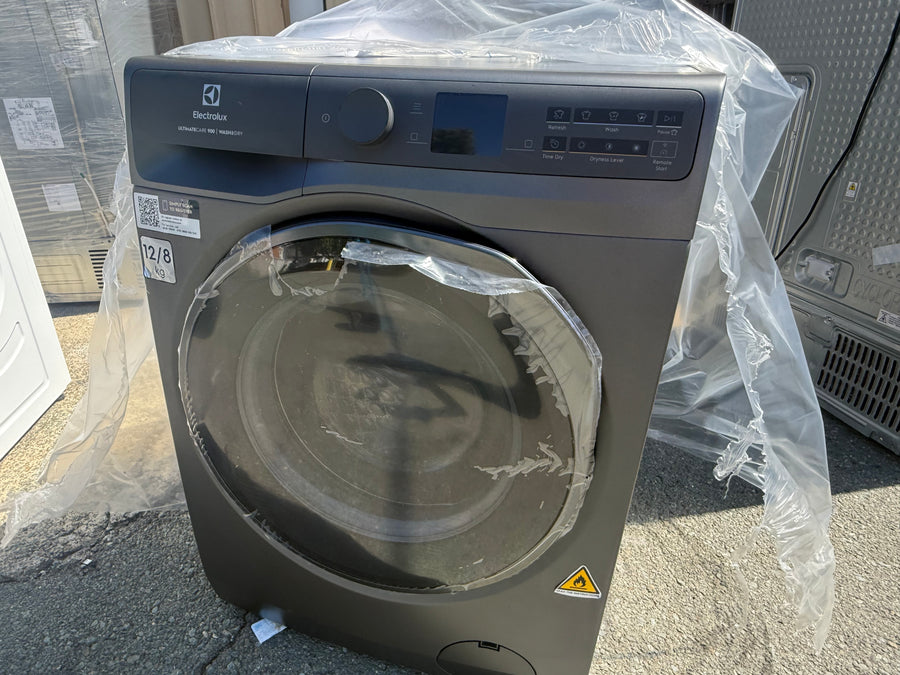 Factory second Electrolux 12kg/8kg UltimateCare 900 Front Load Washer Dryer Combo – Dark Onyx  Model: EWW1242R9SC - Second Hand Appliances Geebung