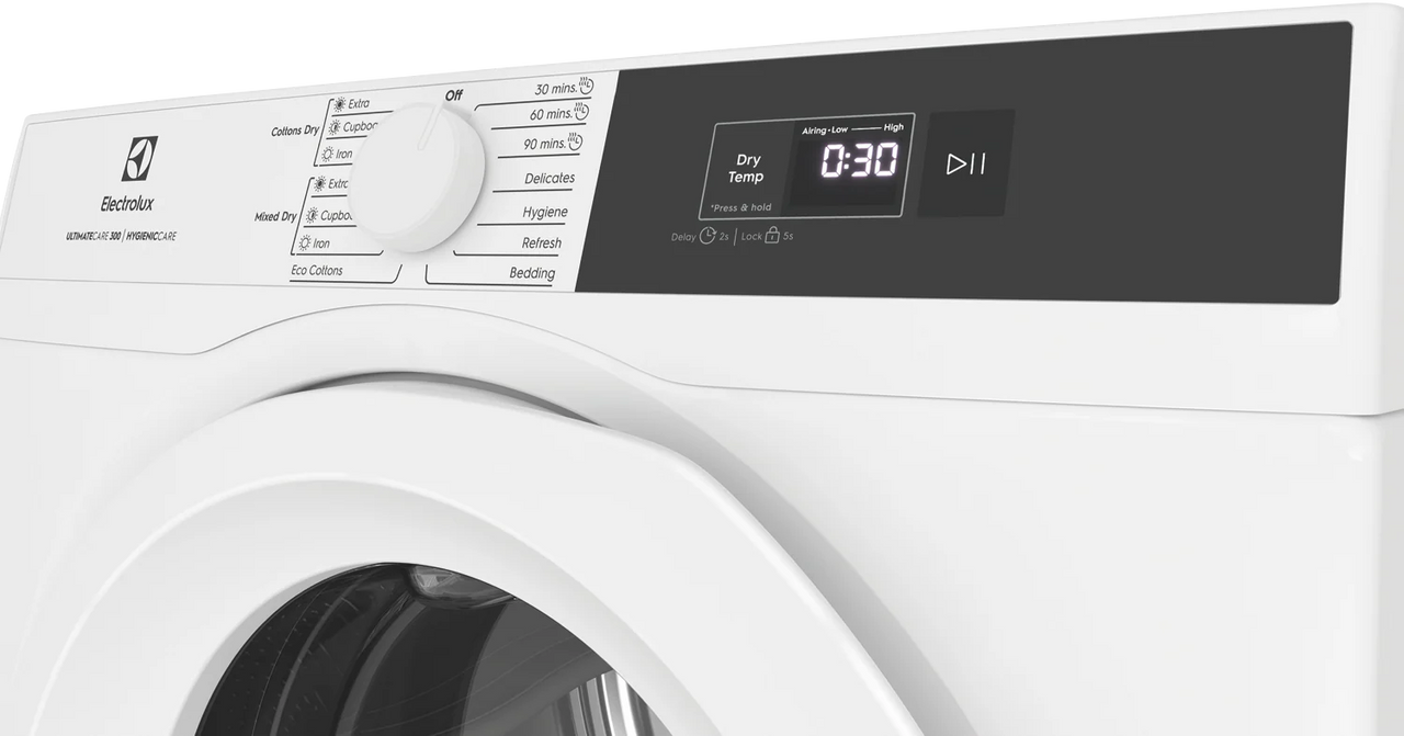 Factory second Electrolux 300 Series 6 kg Vented Dryer – EDV605H3WC - Second Hand Appliances Geebung