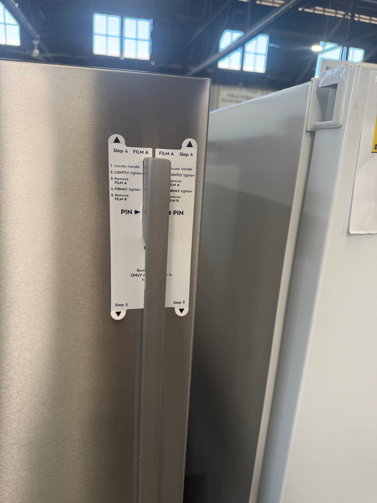 Factory second Electrolux 388L Upright Frost Free Freezer – Stainless Steel Model: EFE4227SC-L - Second Hand Appliances Geebung