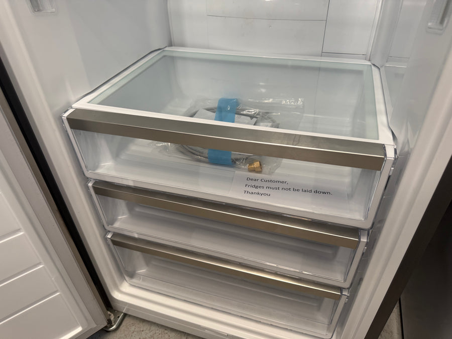 Factory second Electrolux 388L Upright Frost Free Freezer – Stainless Steel Model: EFE4227SC-L - Second Hand Appliances Geebung