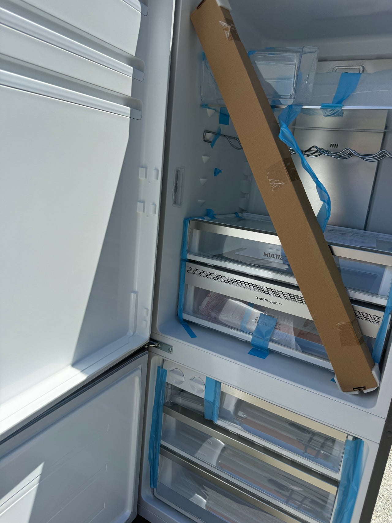 Buy Factory second Electrolux 425 L Bottom Mount Frost Free Fridge – Left Hinged (EBE4507BCX-L)(NAT) |  | [product_variant] | Second Hand Appliances Geebung Brisbane