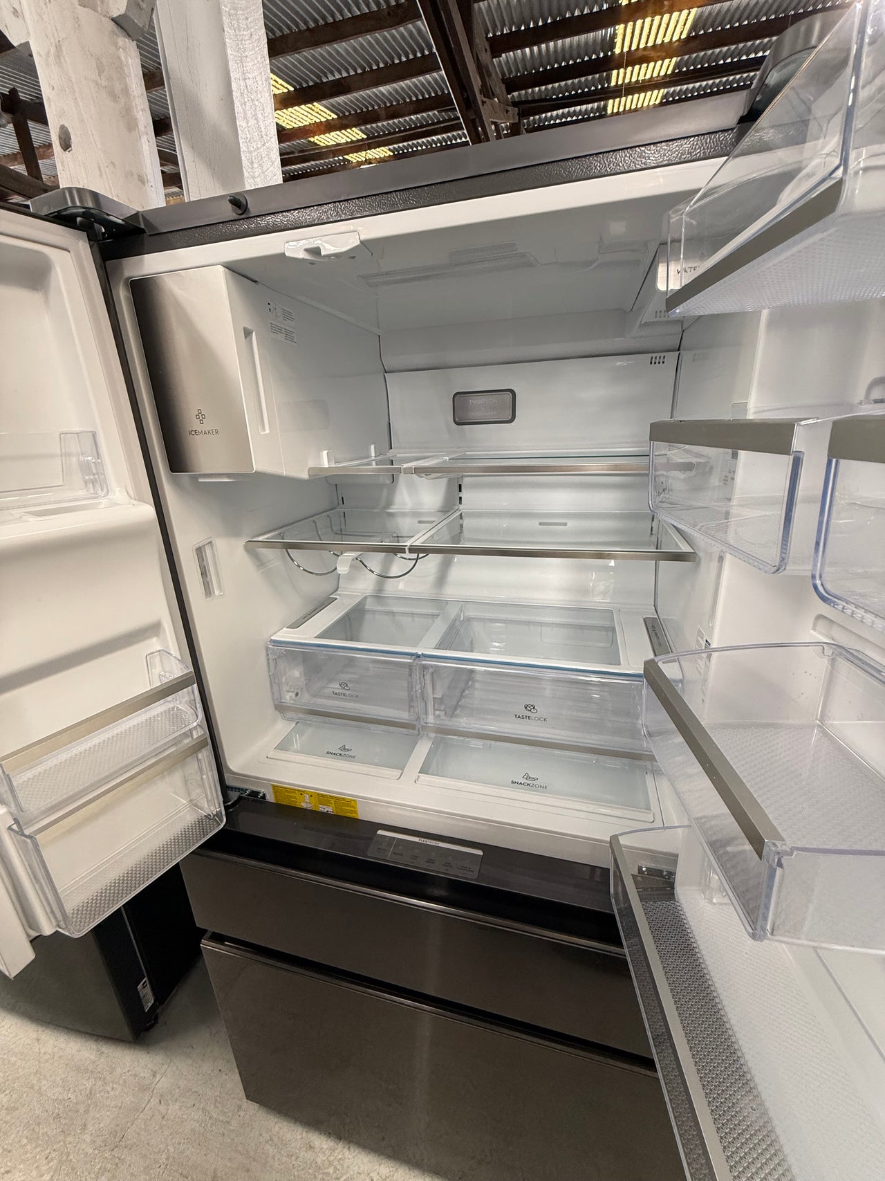 Transportation damaged Electrolux 609L French Door Refrigerator EHE6899BA - Second Hand Appliances Geebung