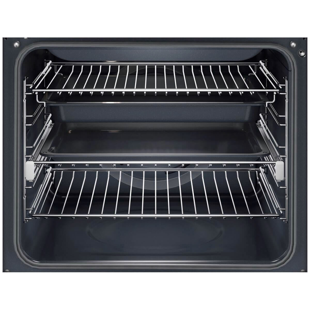 Factory second Electrolux 60cm 500 Series Pyrolytic Multifunction Oven with SteamBake & AirFryPlus – Dark Stainless Steel  Model: EVEP6615DF - Second Hand Appliances Geebung